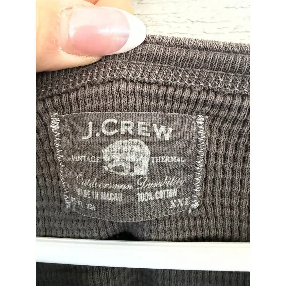 J. Crew Vintage Thermal Outdoorsman Quality 100% cotton Men’s XXL